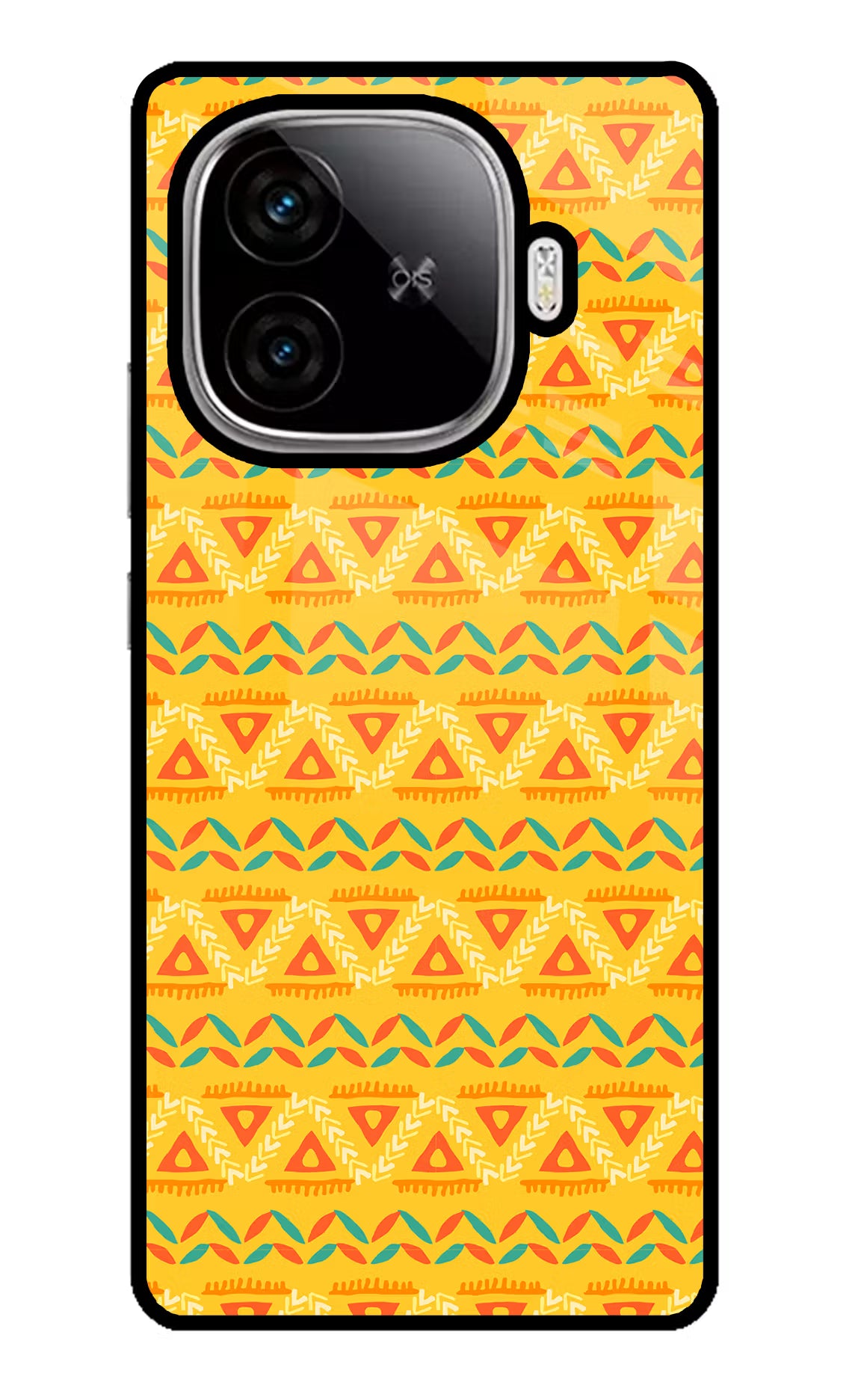 Tribal Pattern iQOO Neo 10R 5G Glass Case