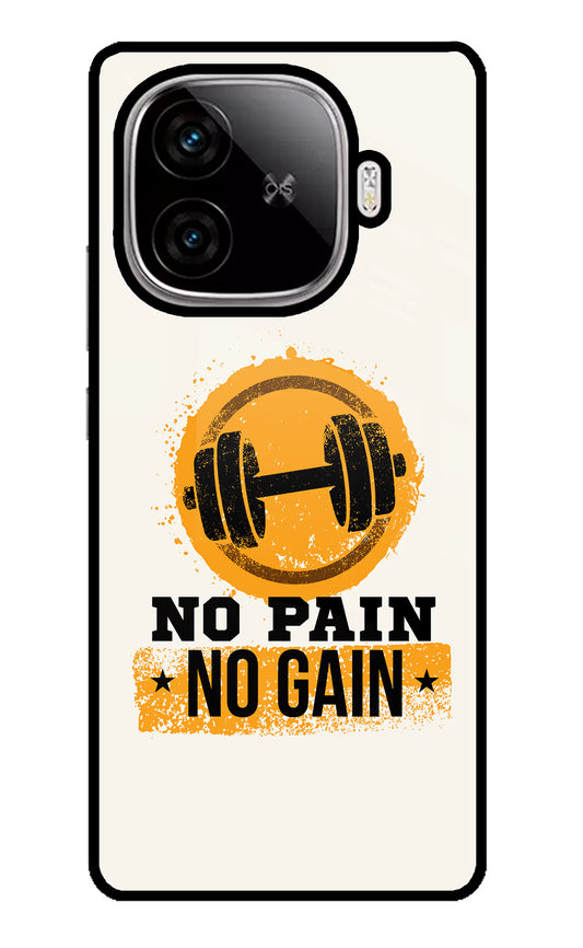 No Pain No Gain iQOO Neo 10R 5G Glass Case