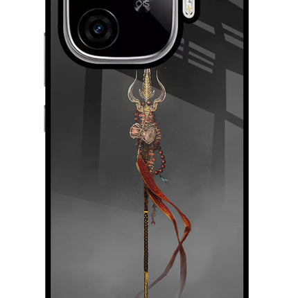 Shiv Trishul iQOO Neo 10R 5G Glass Case