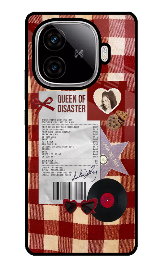 Queen of Disaster iQOO Neo 10R 5G Glass Case