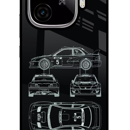 WRC'99 iQOO Neo 10R 5G Glass Case Back Cover by Casekaro