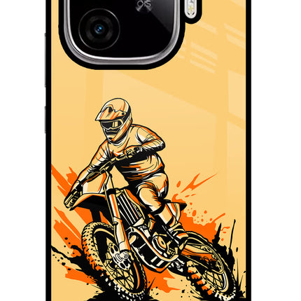Off-Road Fury iQOO Neo 10R 5G Glass Case Back Cover by Casekaro