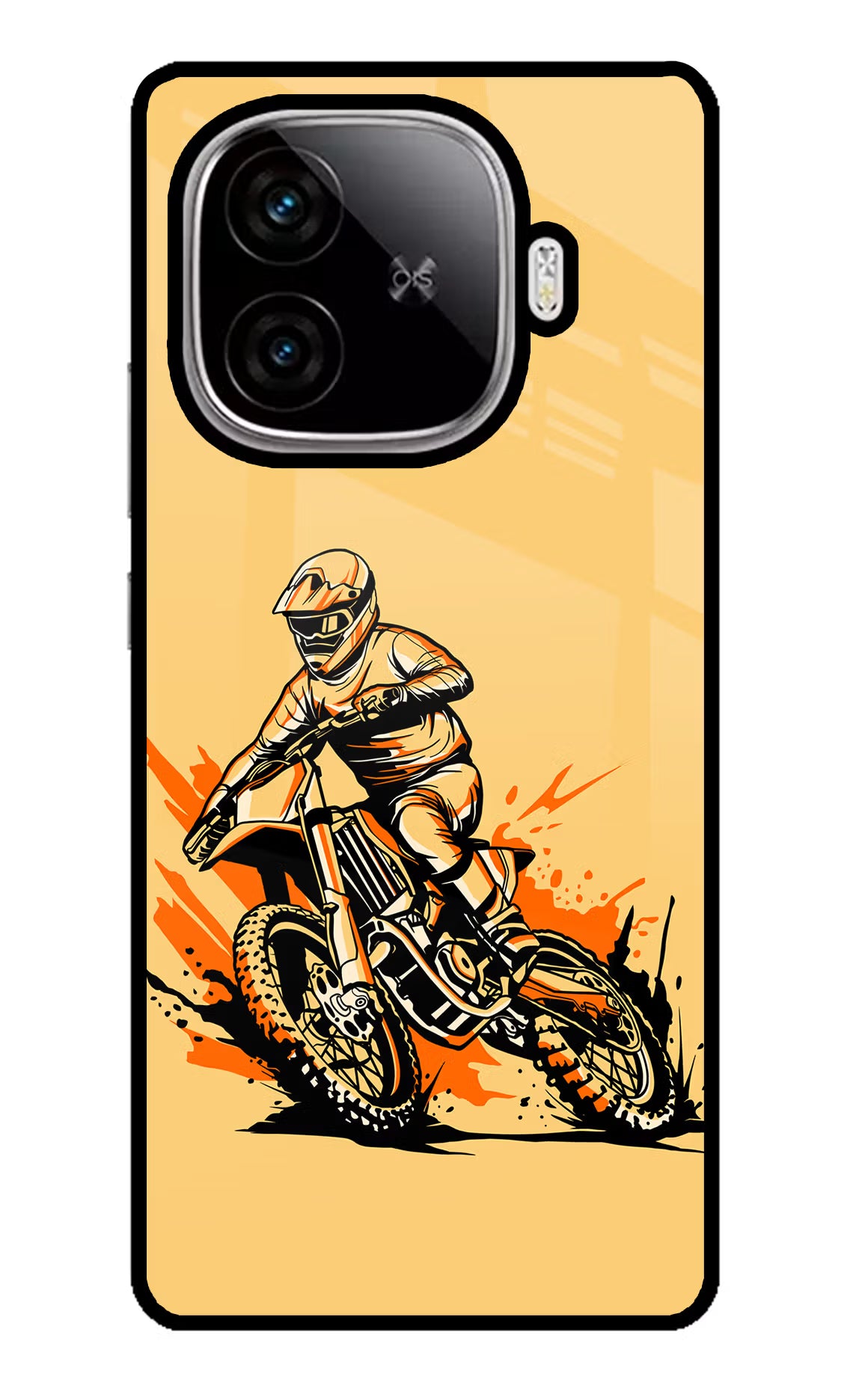 Off-Road Fury iQOO Neo 10R 5G Glass Case Back Cover by Casekaro