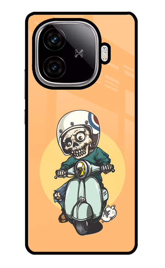 Undead Biker iQOO Neo 10R 5G Glass Case