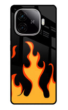 Fired Up – Black iQOO Neo 10R 5G Glass Case