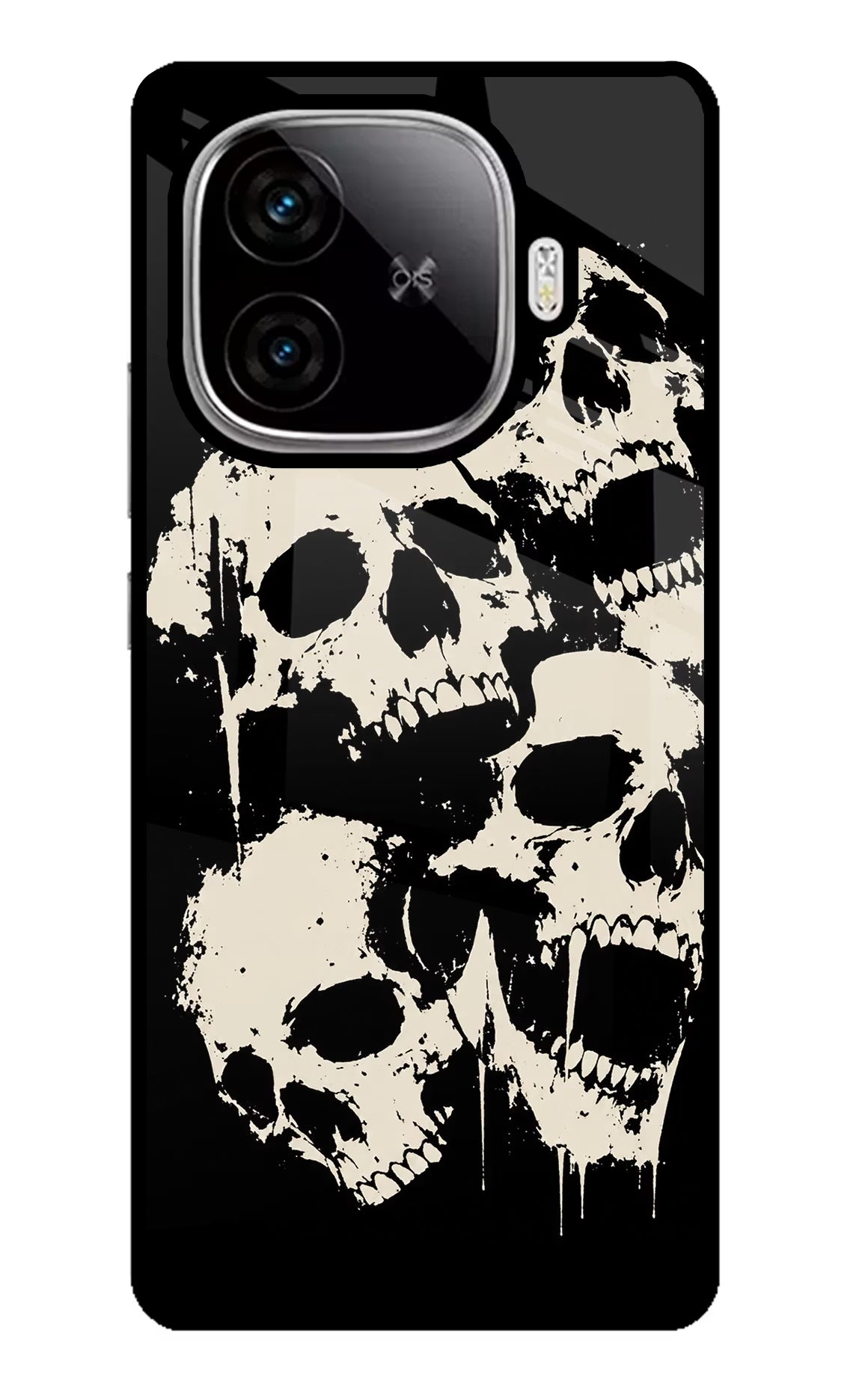 Dead Stack iQOO Neo 10R 5G Glass Case Back Cover by Casekaro