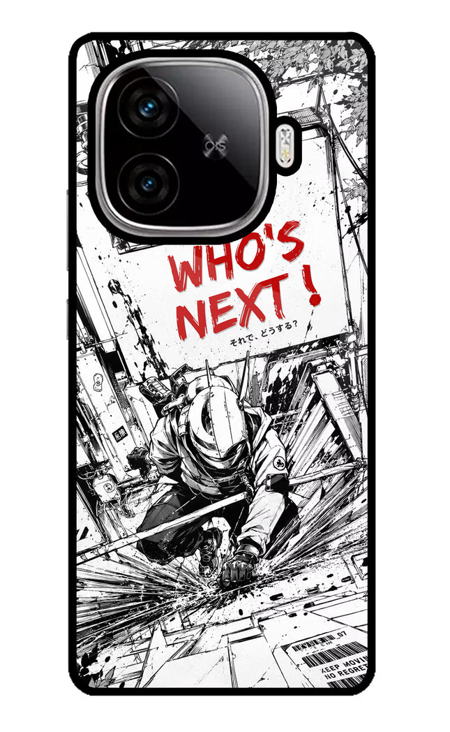 Who's Next iQOO Neo 10R 5G Glass Case