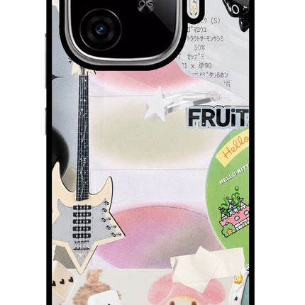 Softcore case iQOO Neo 10R 5G Glass Case Back Cover by Casekaro
