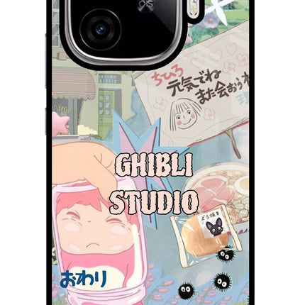 Studio Ghibli iQOO Neo 10R 5G Glass Case