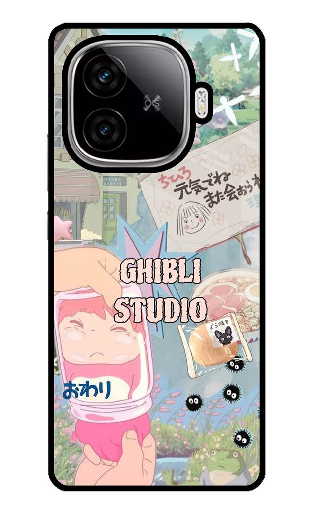 Studio Ghibli iQOO Neo 10R 5G Glass Case
