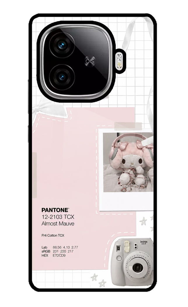 Pantone Asthetic iQOO Neo 10R 5G Glass Case