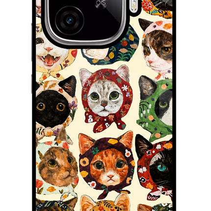Cool Cat iQOO Neo 10R 5G Glass Case