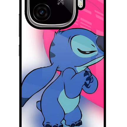 Stitch Hug iQOO Neo 10R 5G Glass Case