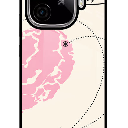 Miss Orbit iQOO Neo 10R 5G Glass Case Back Cover by Casekaro