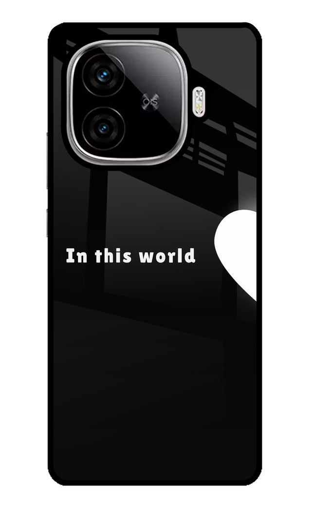 This World iQOO Neo 10R 5G Glass Case