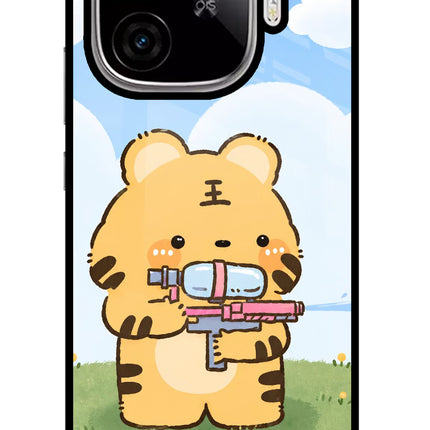 Tiger Treat iQOO Neo 10R 5G Glass Case