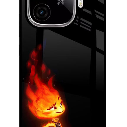 Ember Flame iQOO Neo 10R 5G Glass Case