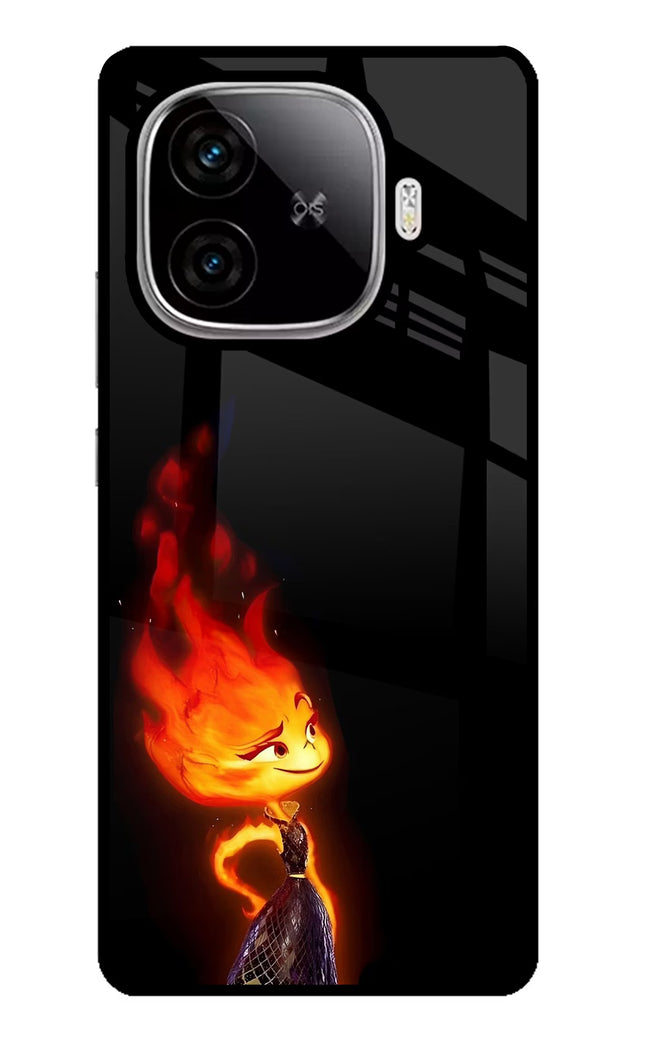 Ember Flame iQOO Neo 10R 5G Glass Case