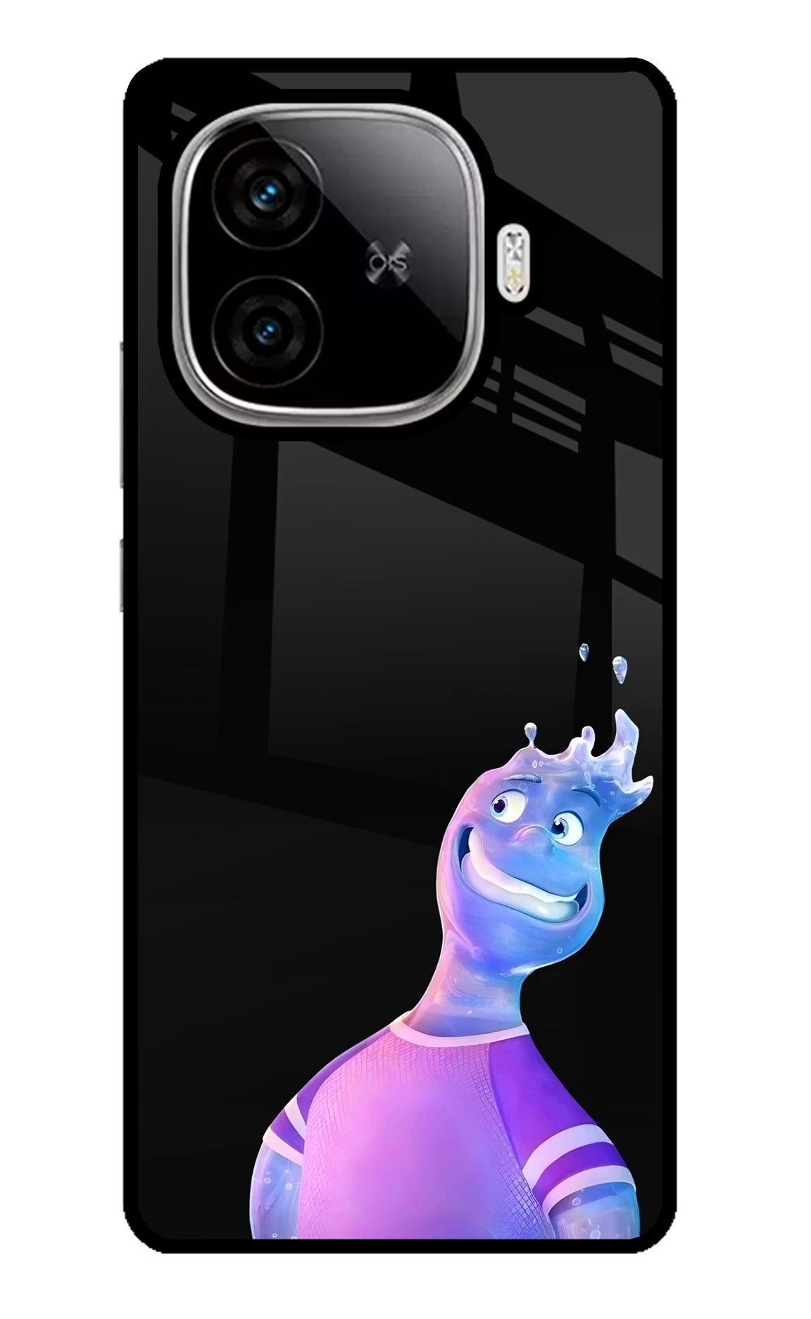 Wade Wave iQOO Neo 10R 5G Glass Case Back Cover by Casekaro