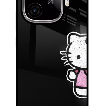 Kitty Charm iQOO Neo 10R 5G Glass Case