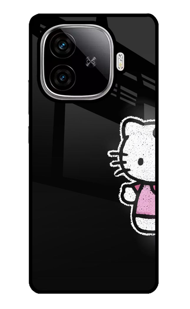 Kitty Charm iQOO Neo 10R 5G Glass Case
