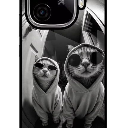 Hood Cats iQOO Neo 10R 5G Glass Case