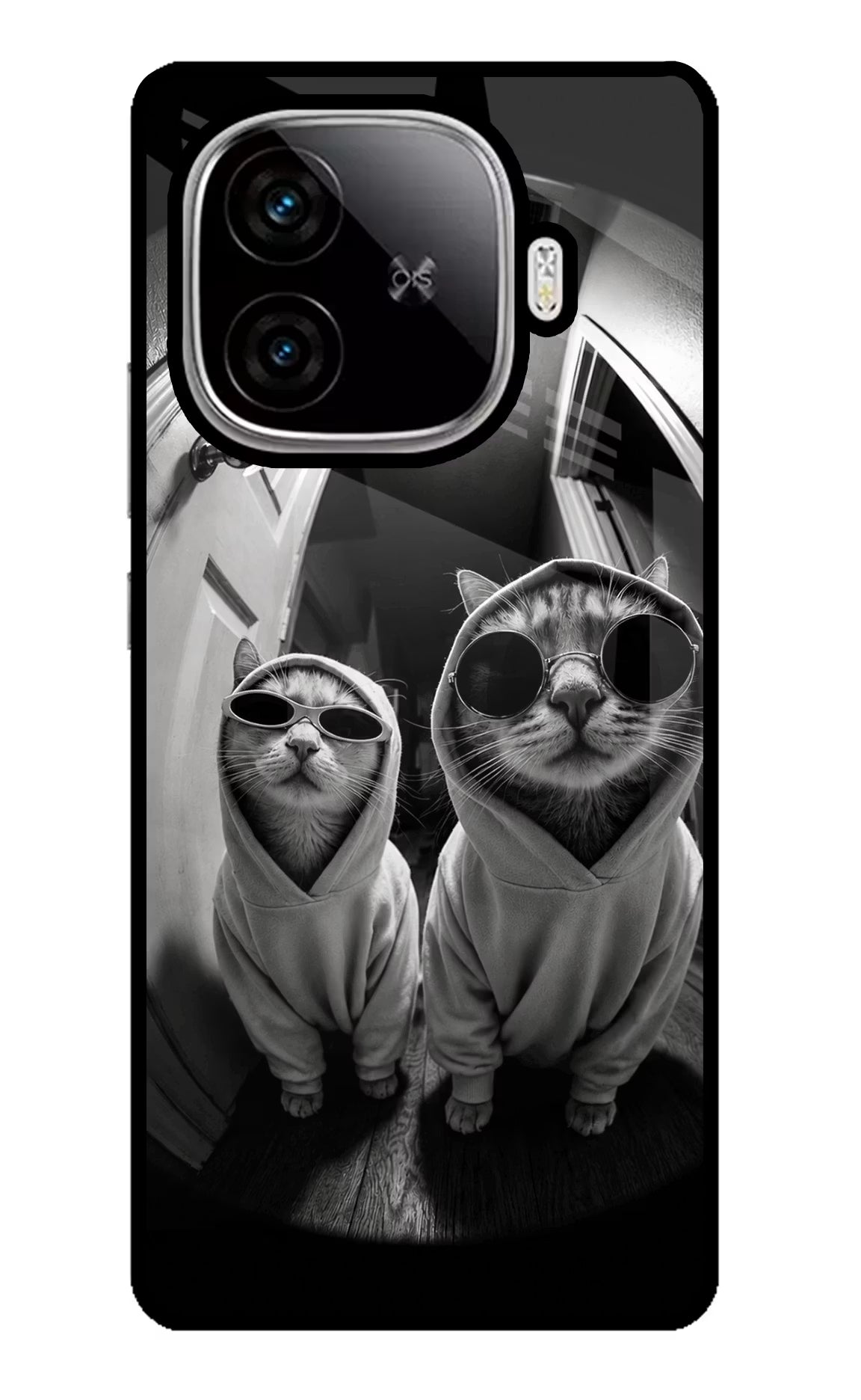 Hood Cats iQOO Neo 10R 5G Glass Case