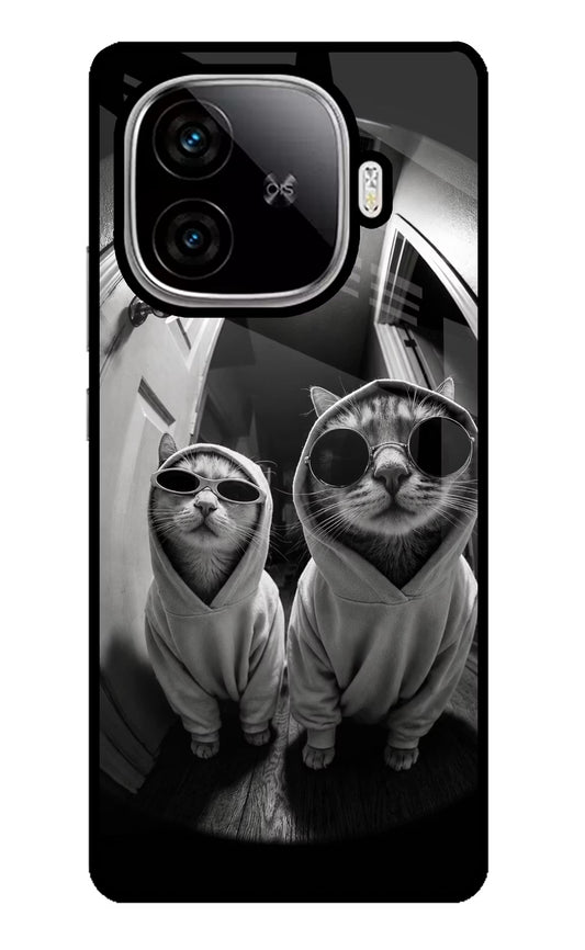 Hood Cats iQOO Neo 10R 5G Glass Case