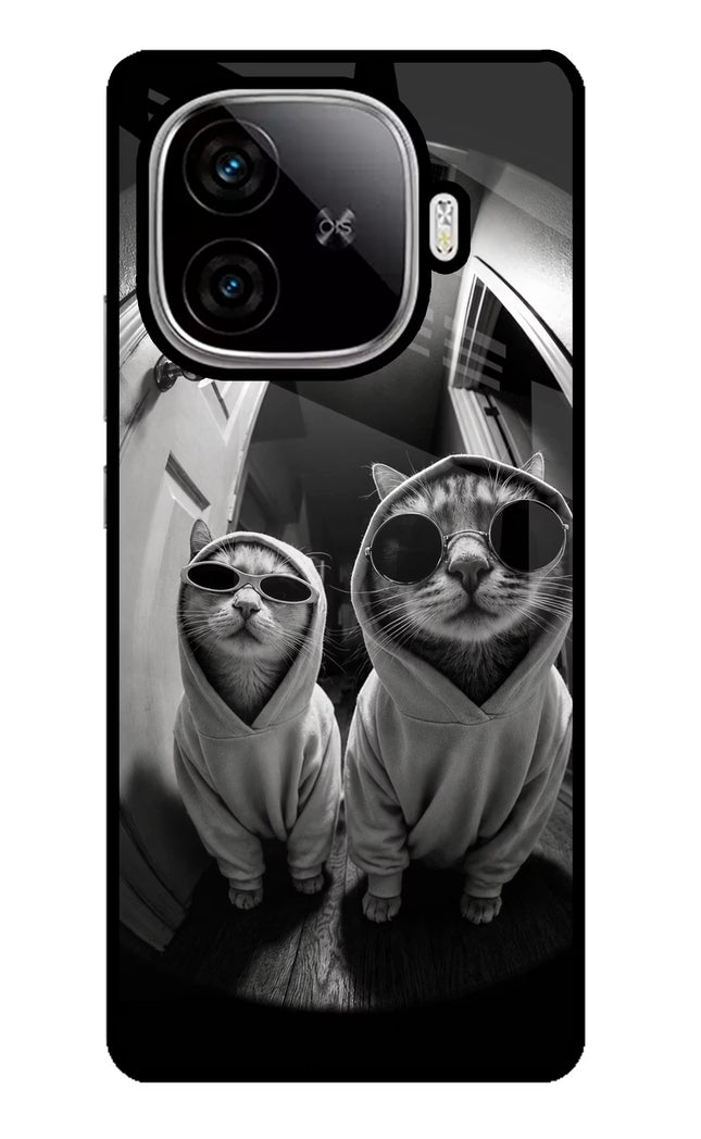 Hood Cats iQOO Neo 10R 5G Glass Case
