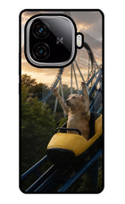 Rollercoaster Dog iQOO Neo 10R 5G Glass Case