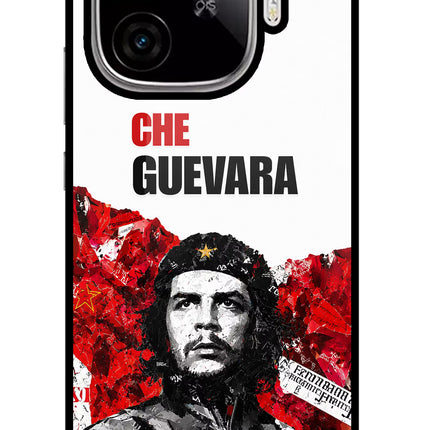 Che Guevara Revolution iQOO Neo 10R 5G Glass Case Back Cover by Casekaro