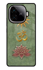 Om & Lotus iQOO Neo 10R 5G Glass Case