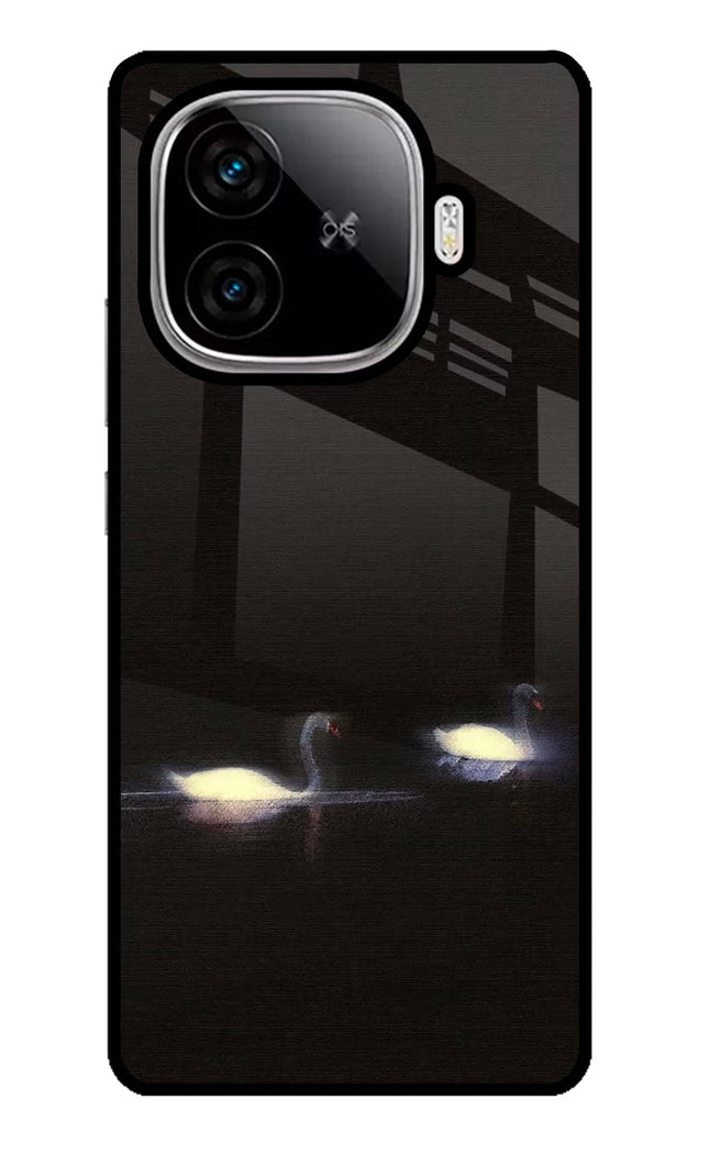 Silent Swans iQOO Neo 10R 5G Glass Case
