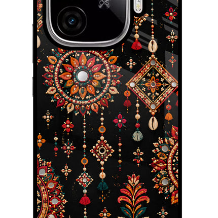 Boho Noir iQOO Neo 10R 5G Glass Case