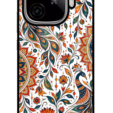 White Mayura iQOO Neo 10R 5G Glass Case