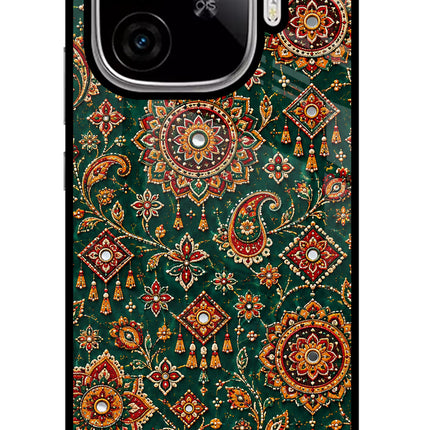 Green Pataka iQOO Neo 10R 5G Glass Case