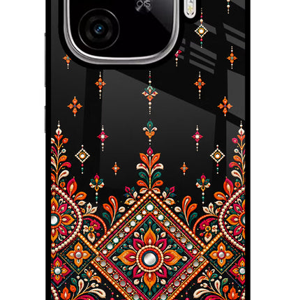 Noir Mehfil iQOO Neo 10R 5G Glass Case
