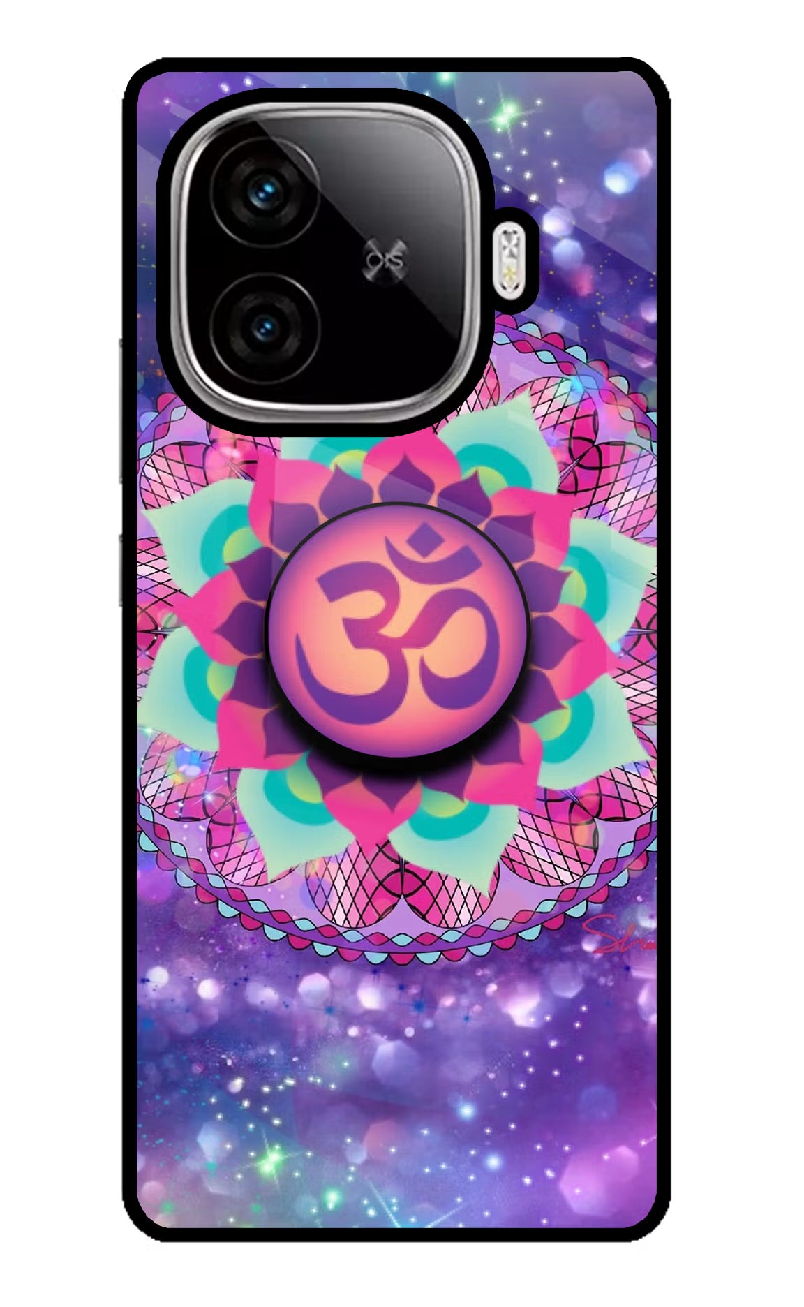 Om Purple iQOO Neo 10R 5G Pop Case by Casekaro