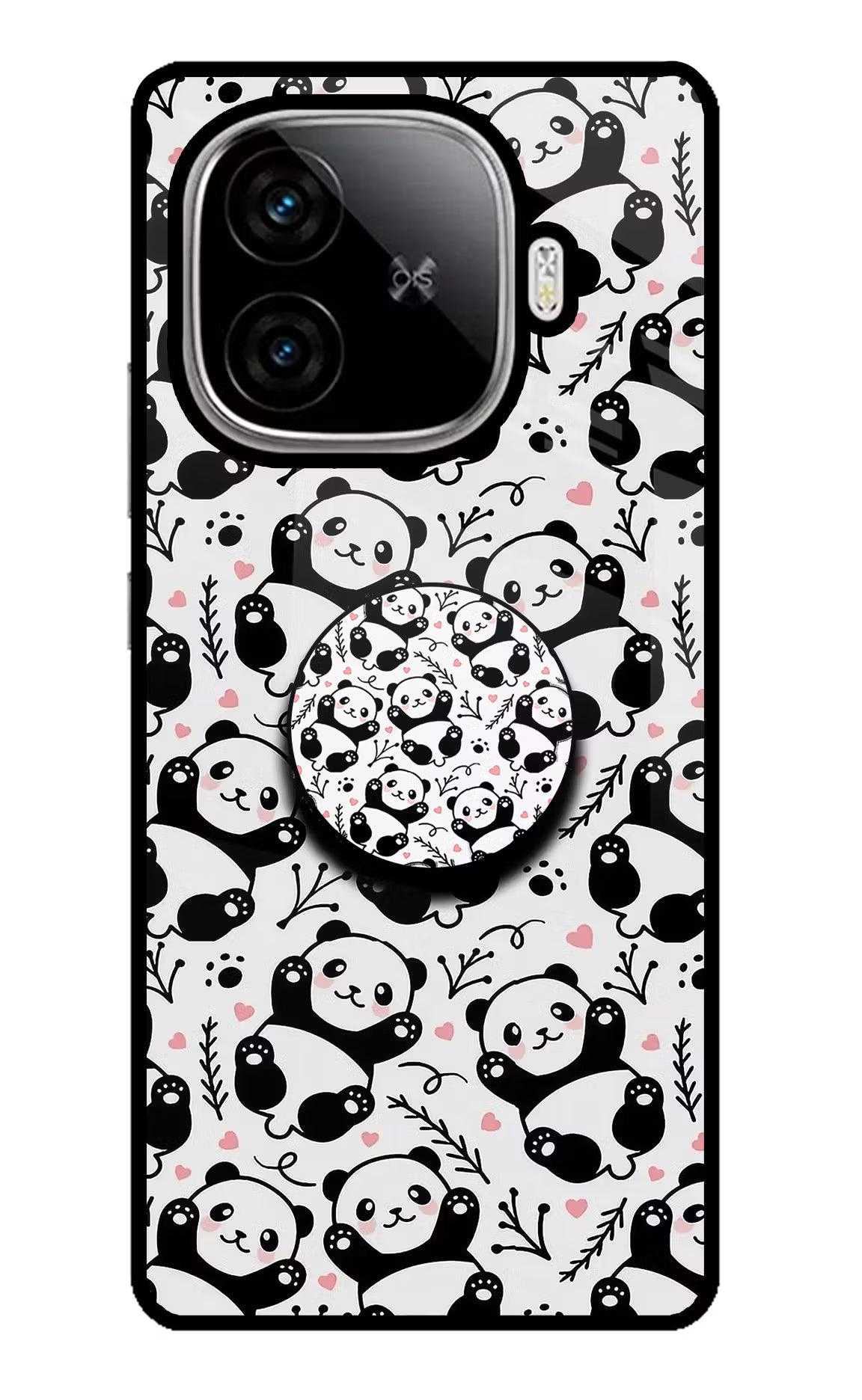 Cute Panda iQOO Neo 10R 5G Pop Case by Casekaro