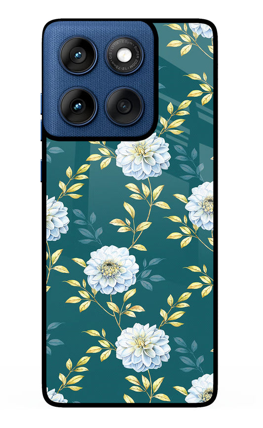 Flowers Moto Edge 60 Glass Case