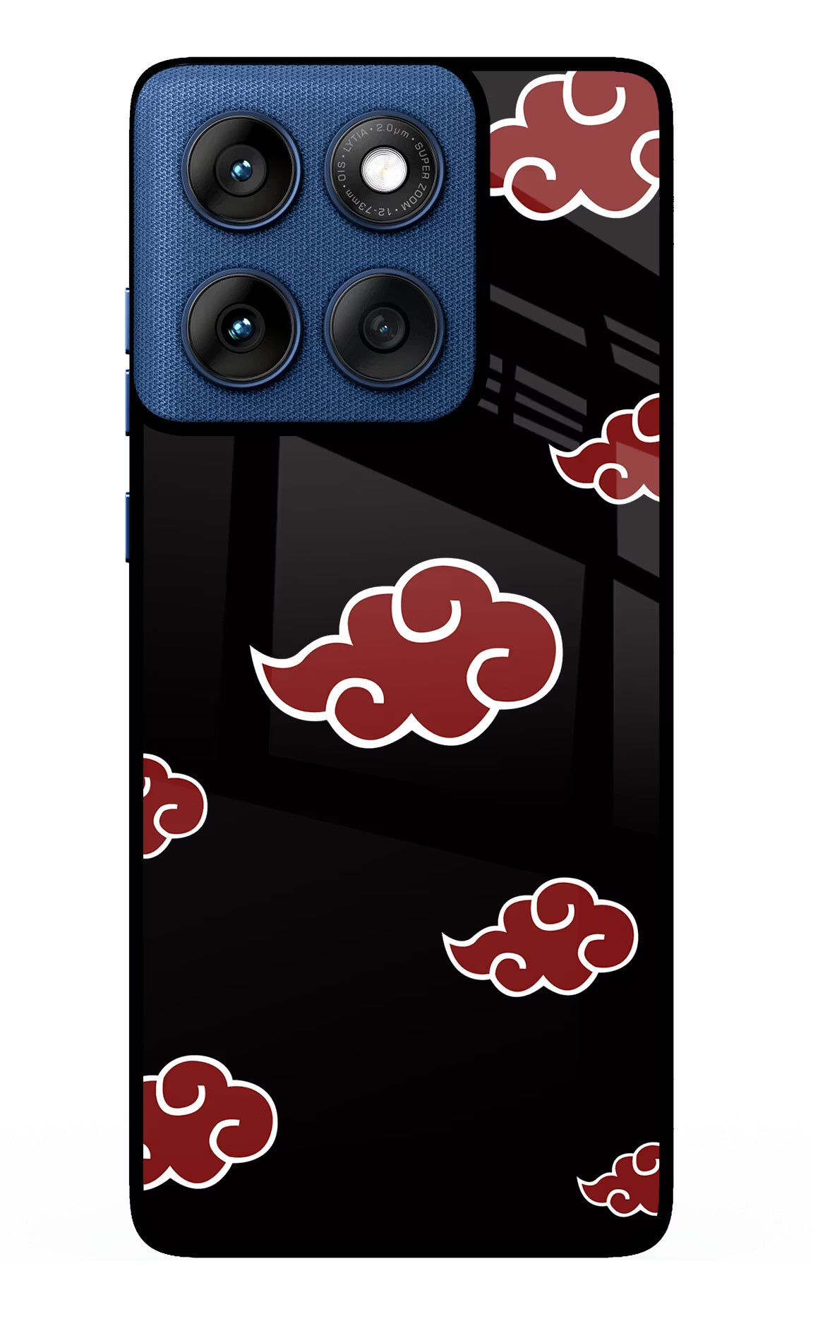 Akatsuki Moto Edge 60 Glass Case Back Cover by Casekaro