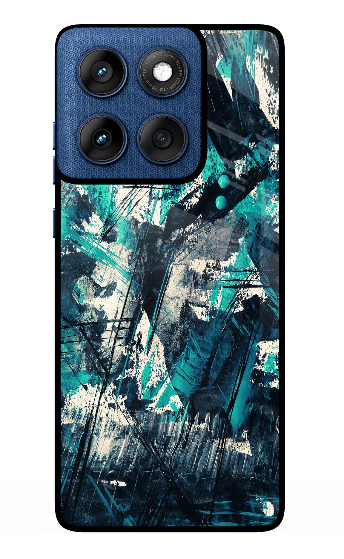 Artwork Moto Edge 60 Glass Case Back Cover by Casekaro