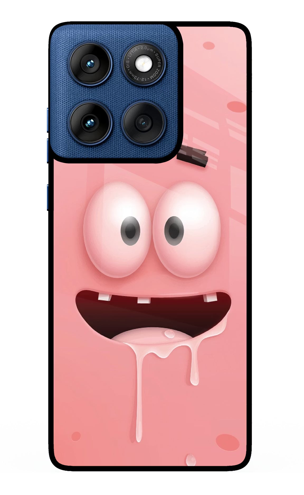 Sponge 2 Moto Edge 60 Glass Case Back Cover by Casekaro