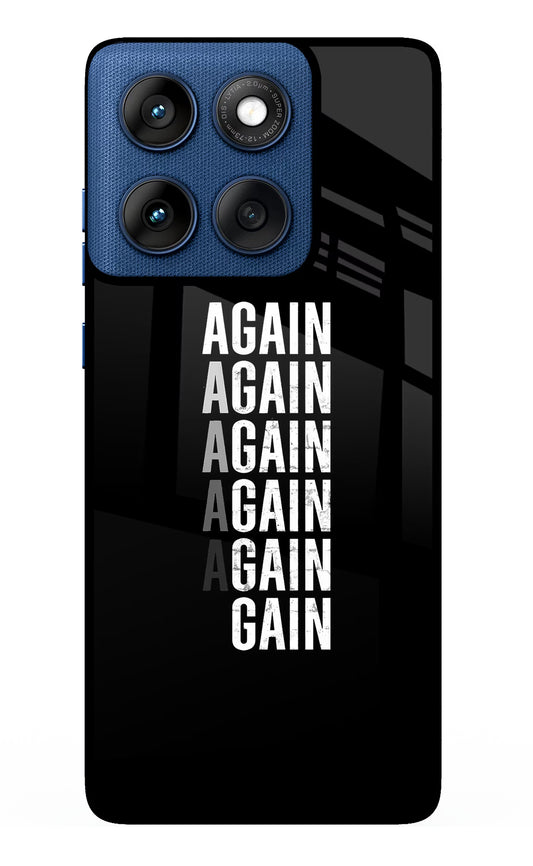 Again Again Gain Moto Edge 60 Glass Case