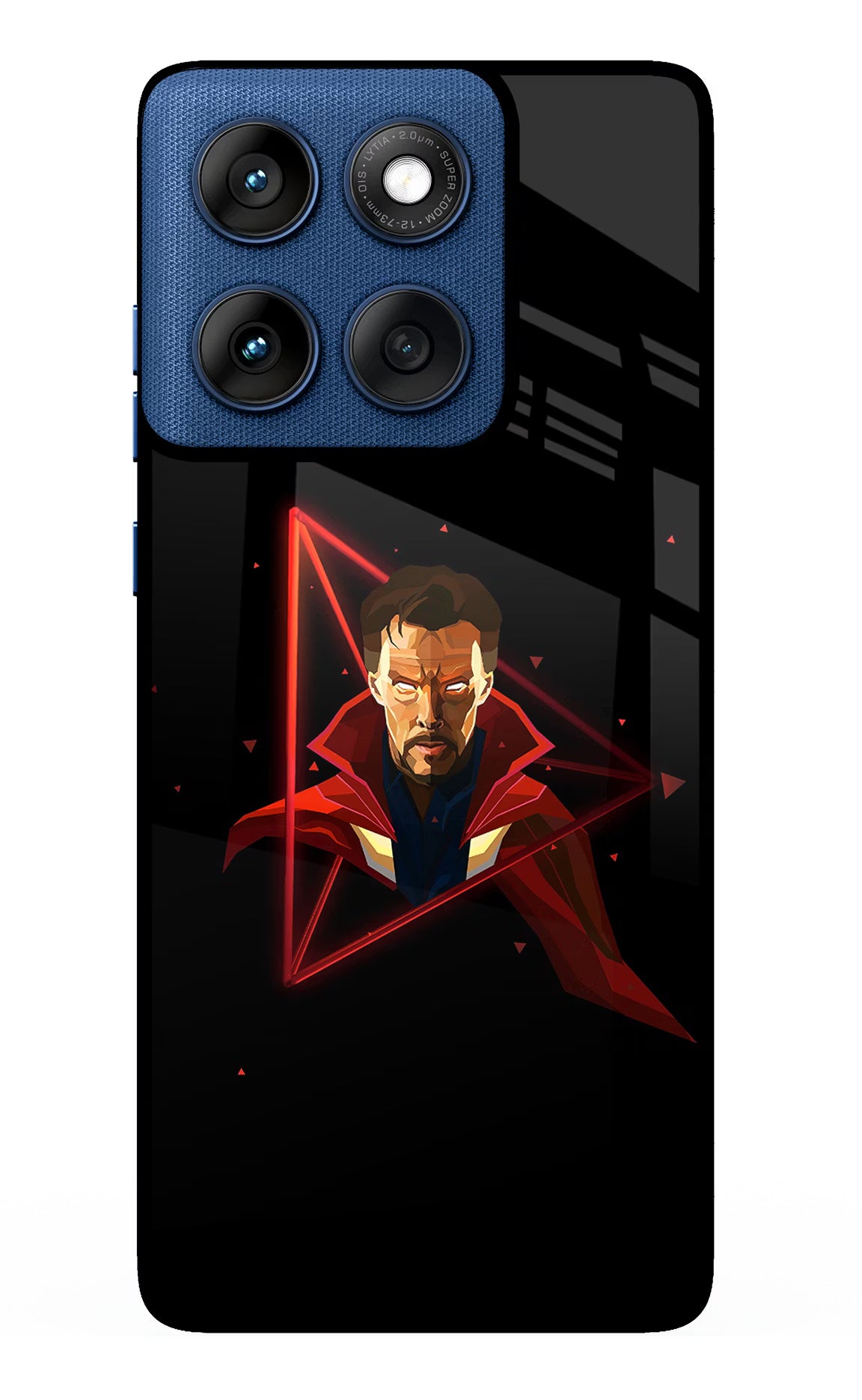 Doctor Ordinary Moto Edge 60 Glass Case Back Cover by Casekaro