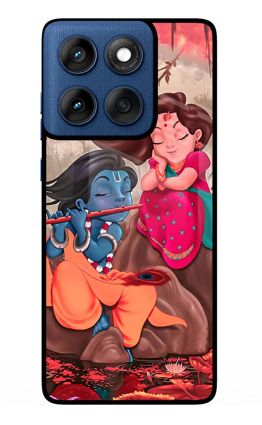 Radhe Krishna Moto Edge 60 Glass Case