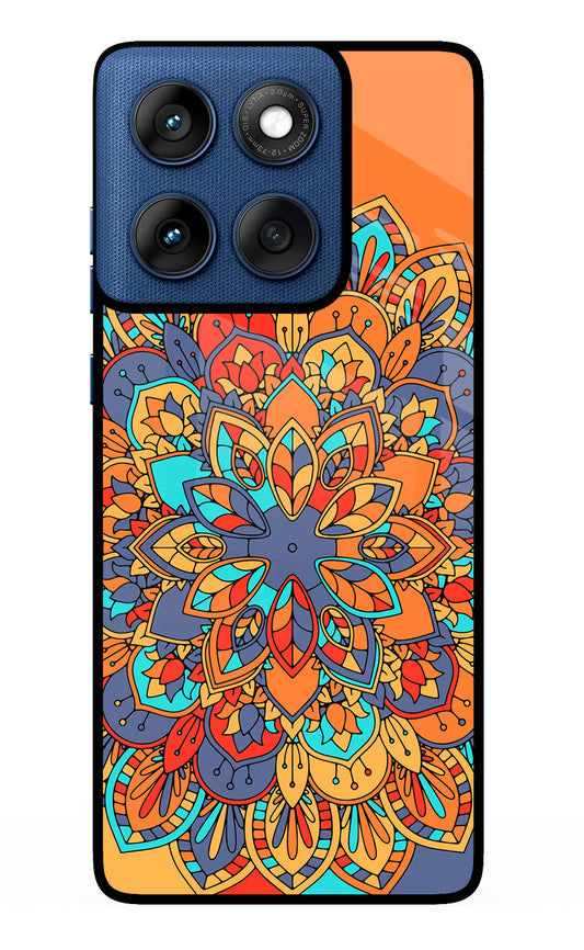 Color Mandala Moto Edge 60 Glass Case