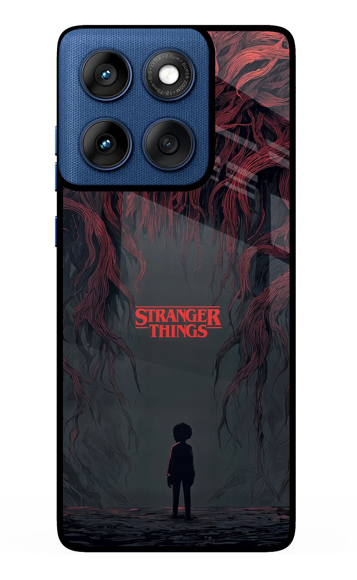 Ordinary Things Dark Side Moto Edge 60 Glass Case Back Cover by Casekaro