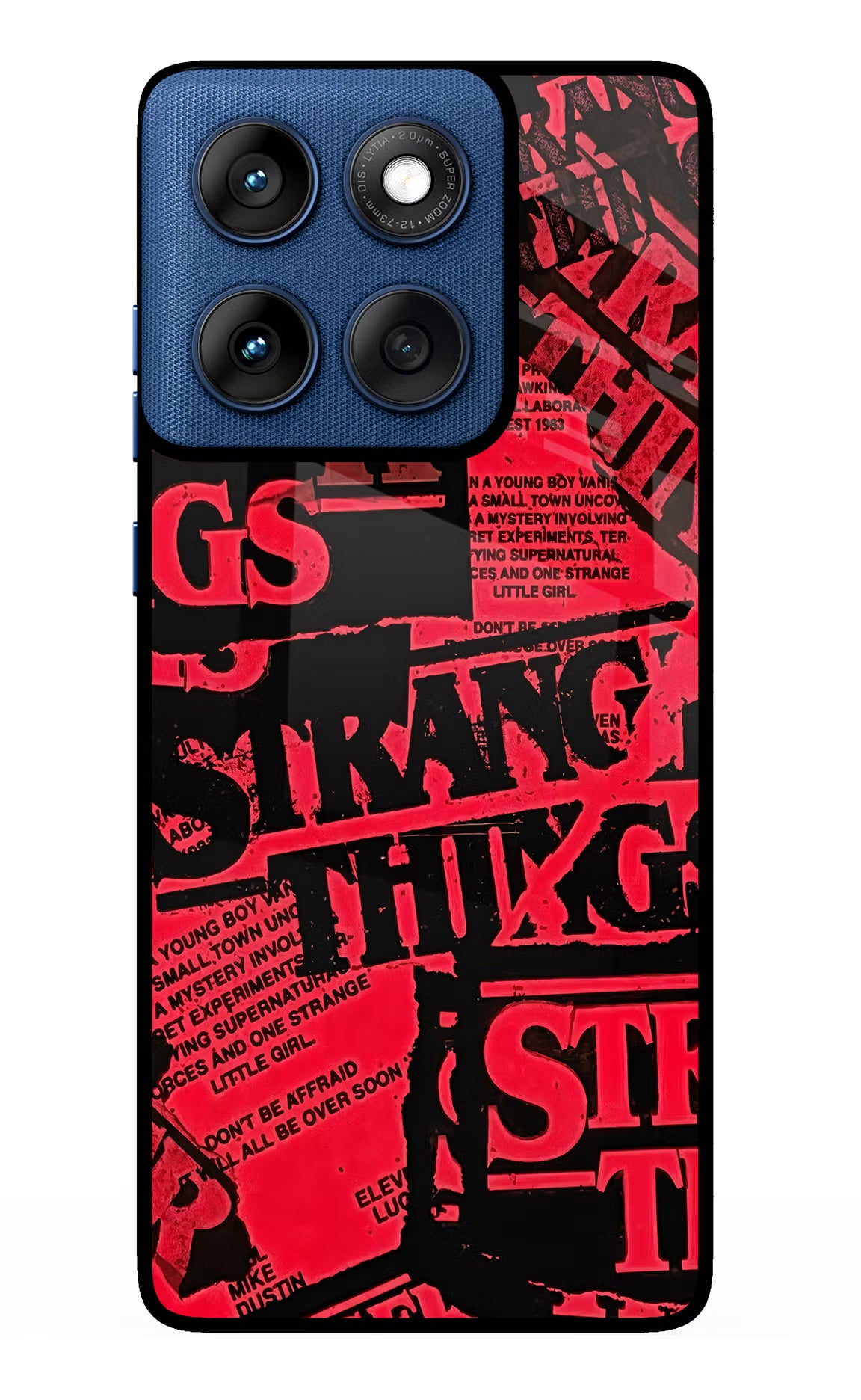 Ordinary Things Moto Edge 60 Glass Case Back Cover by Casekaro