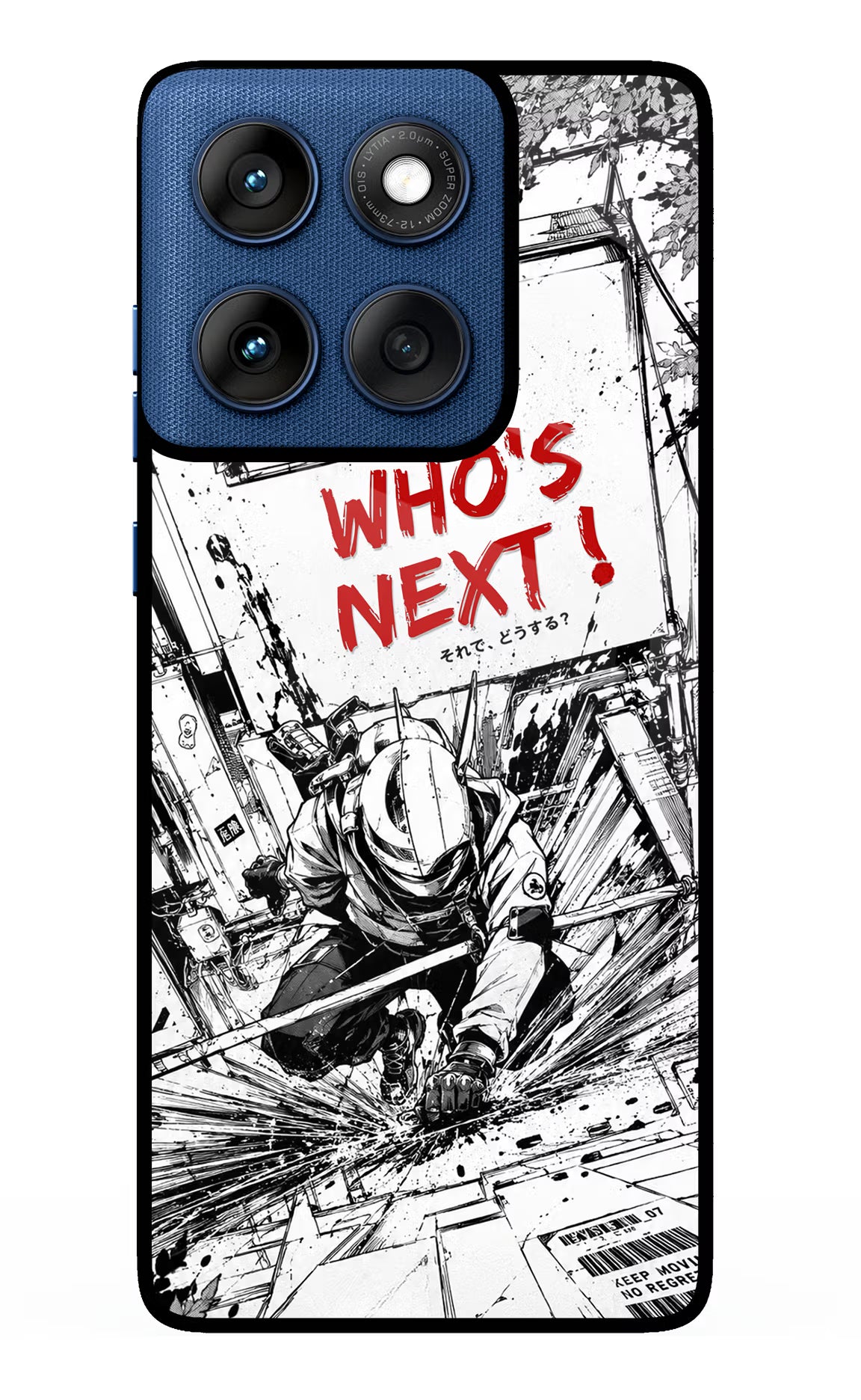 Who's Next Moto Edge 60 Glass Case